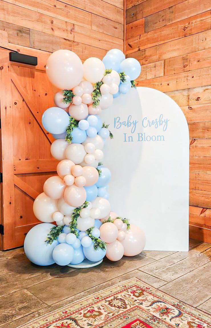 Baby in Bloom Balloon Wonderland
